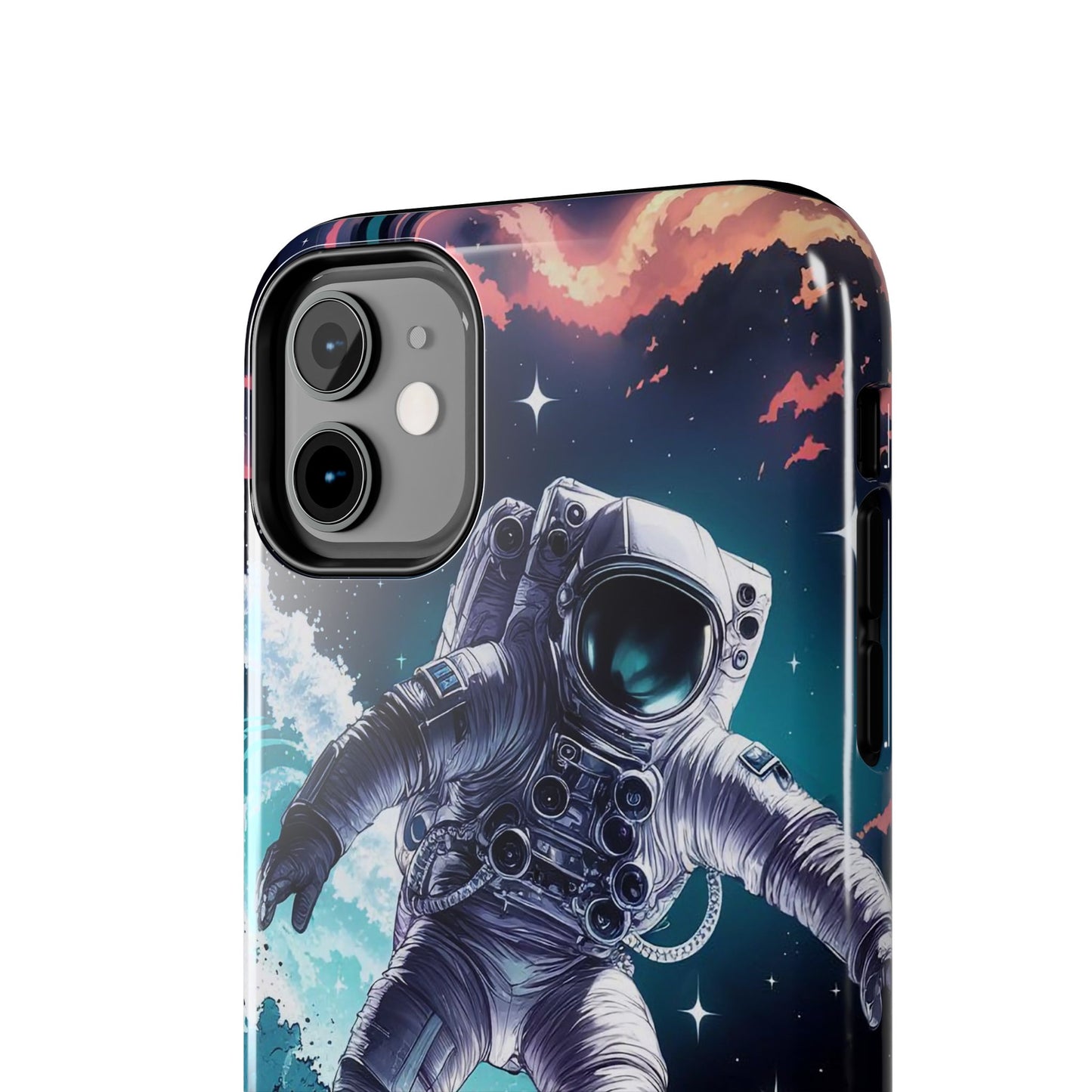 Space Surfer Astronaut Adventure Tough Phone Case