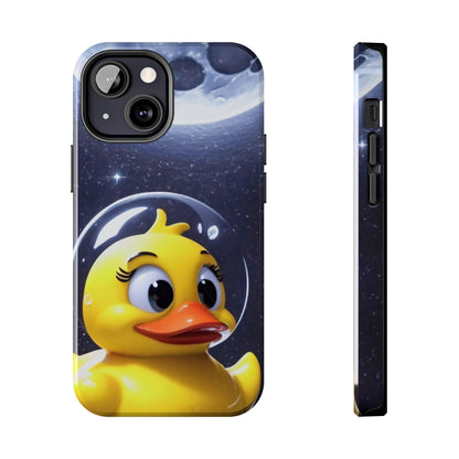 Lunar Space Duck Adventure Tough Phone Case