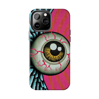 Winged Eye Pop Art Tough iPhone Case