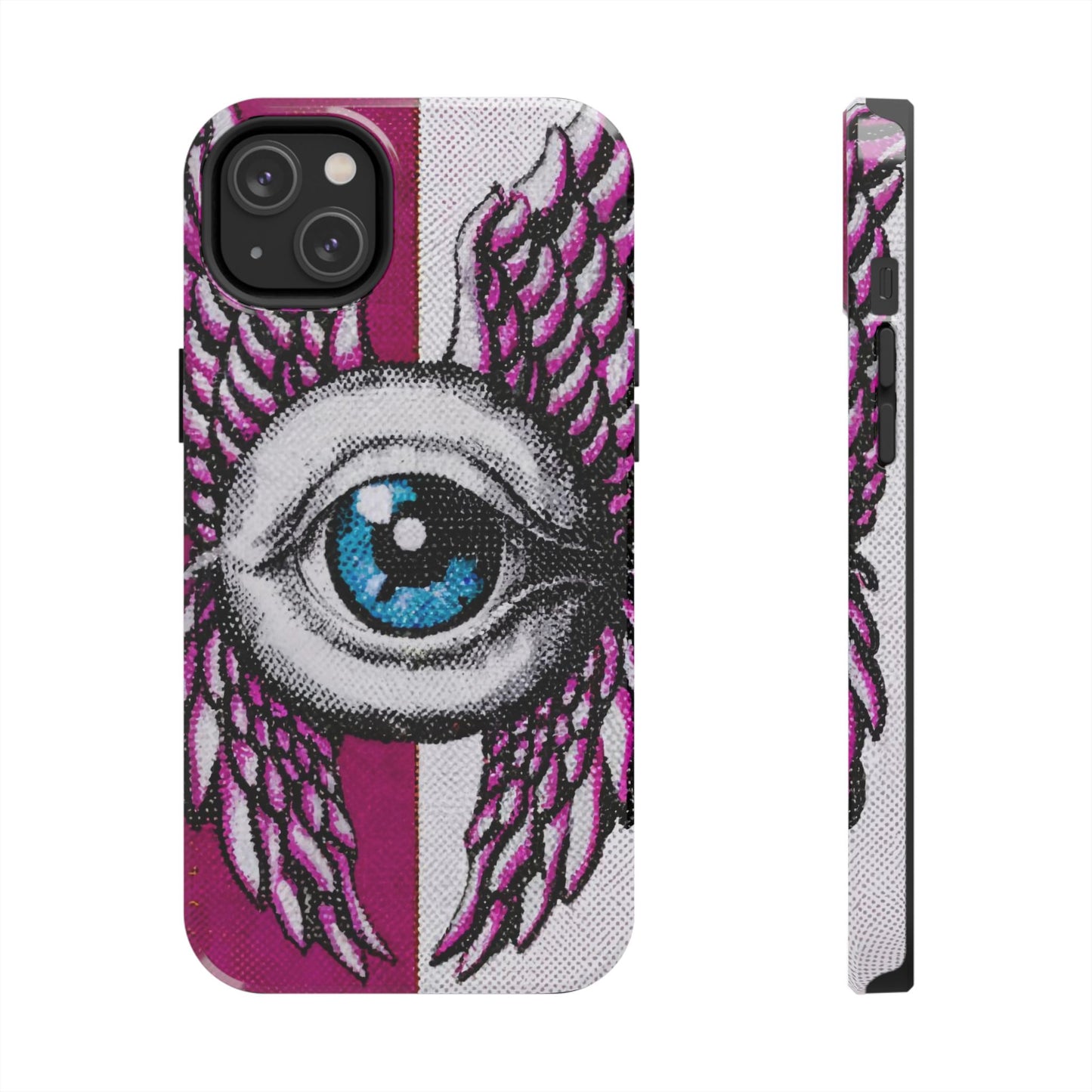 Dual-Tone Winged Eye iPhone Case