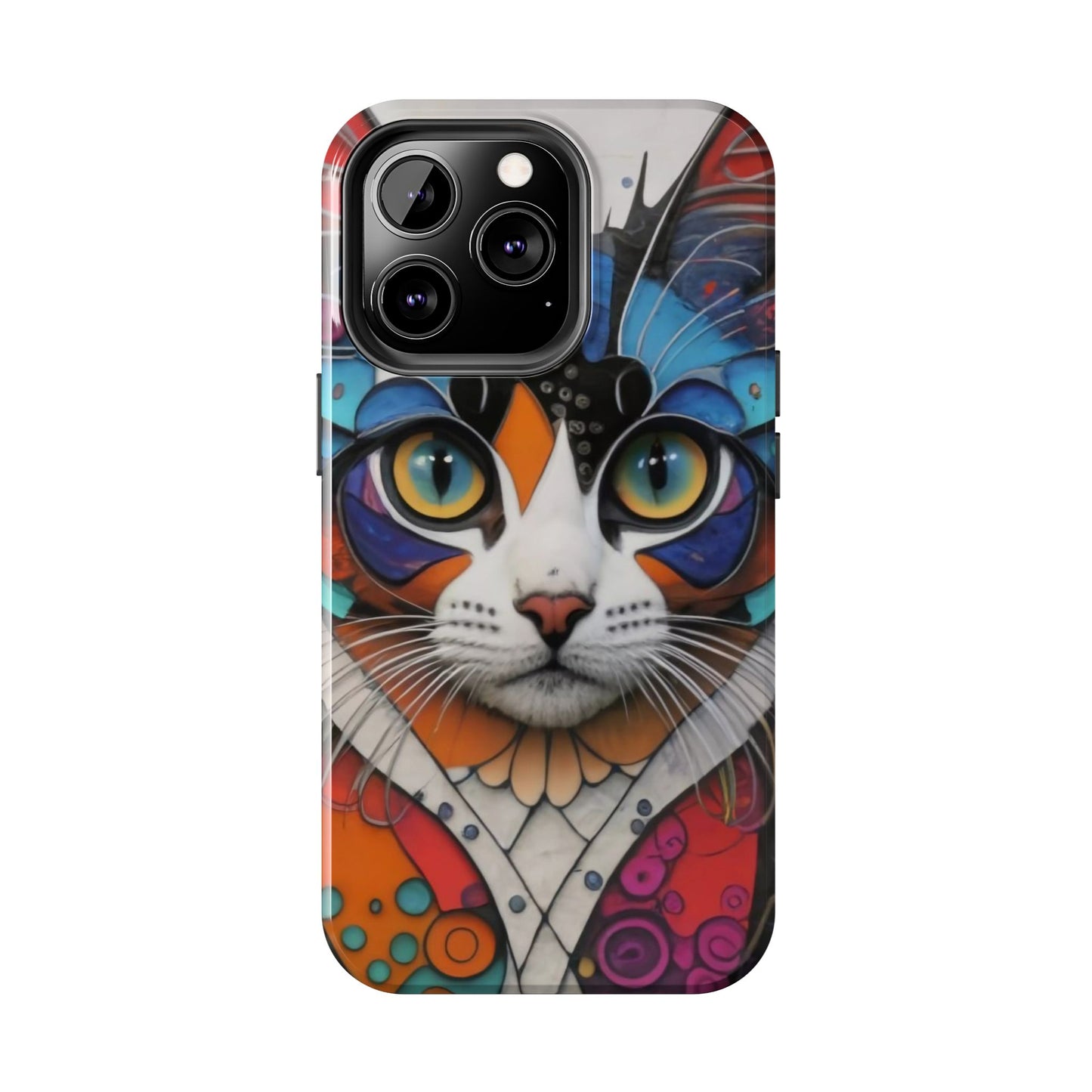 Whimsical Cat Dreamscape Guardian Phone Case