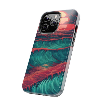 Sunset Waves ToughShield Case