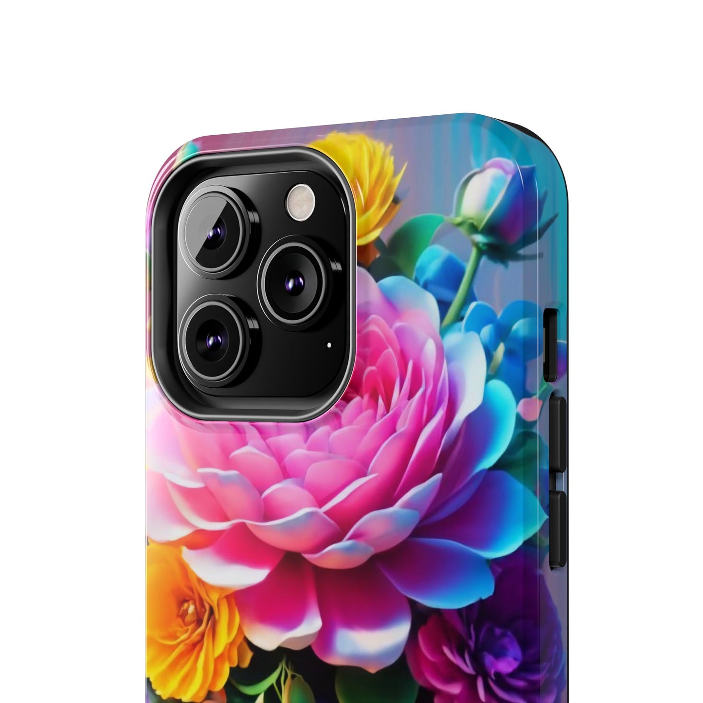 Vibrant Floral Splendor Tough Phone Case