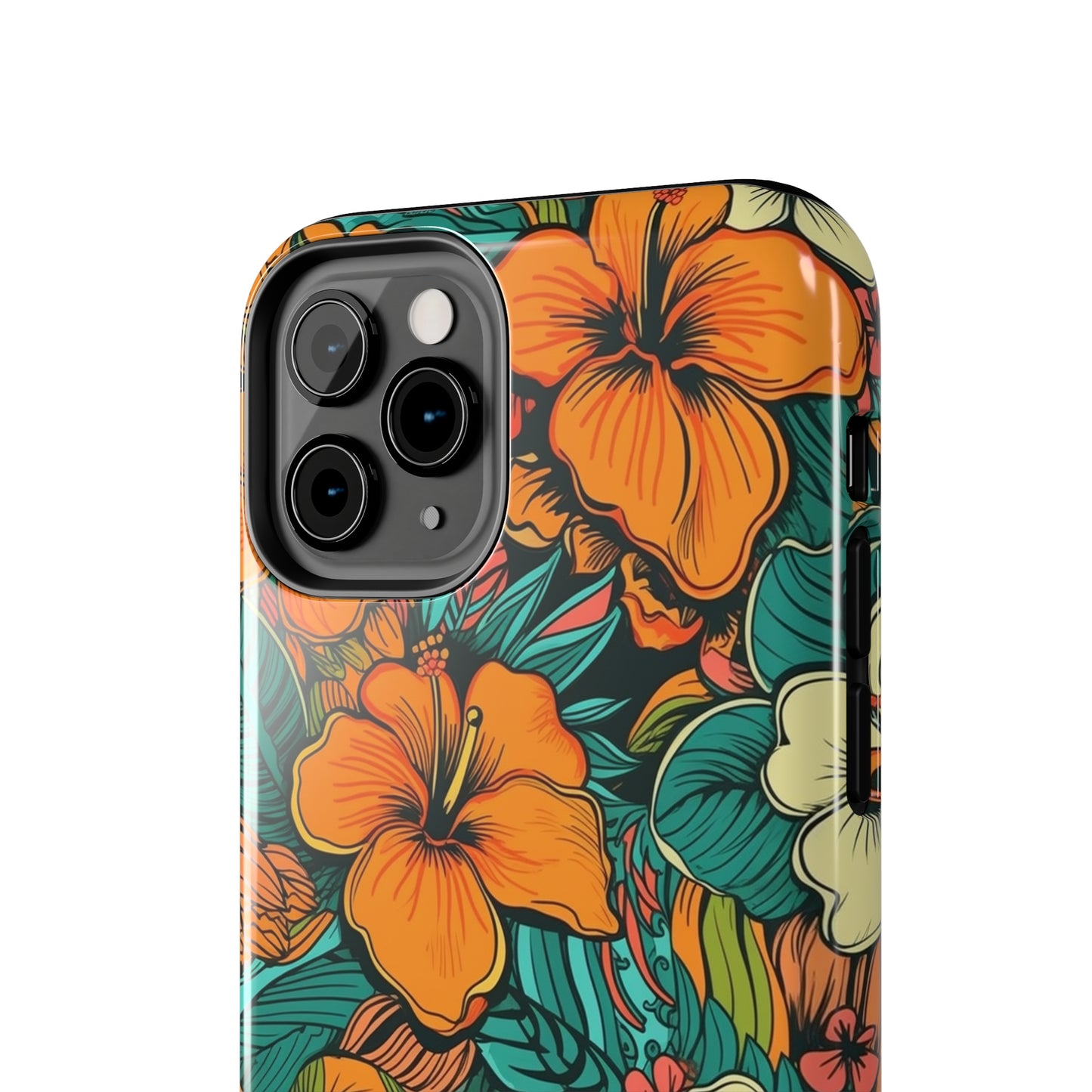 Sunset Tiare - Hawaiian Tough Phone Case