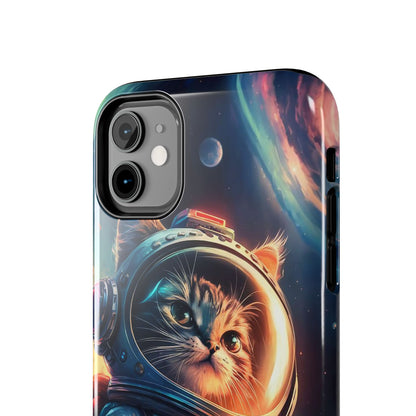 Cosmic Kitty Space Explorer Tough Phone Case