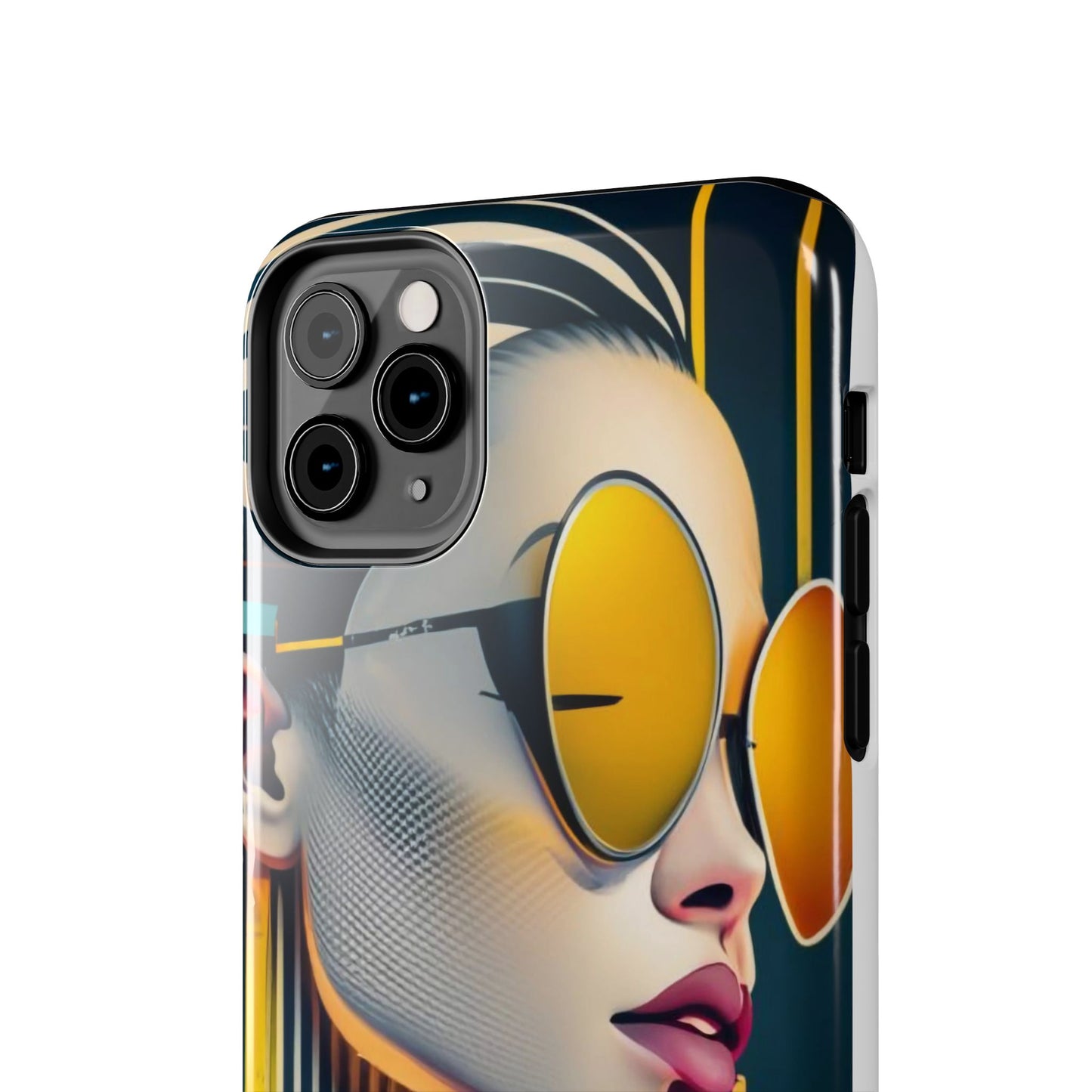 Shinkawa-Inspired Sunglasses Woman Tough Phone Case