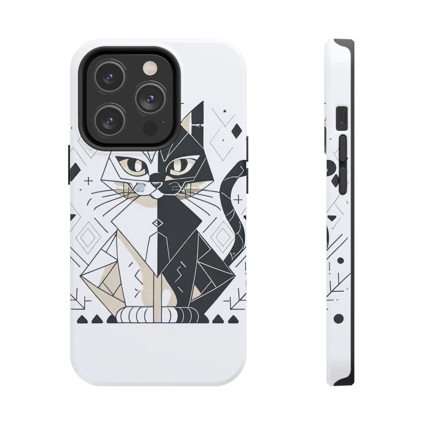 Minimalist Feline Defender Case