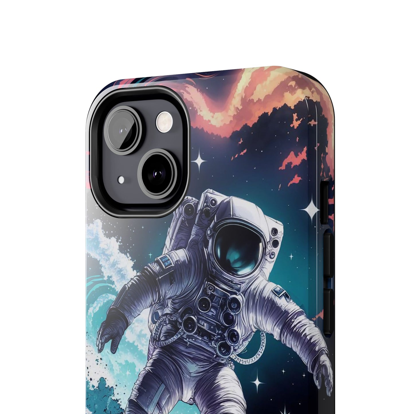 Space Surfer Astronaut Adventure Tough Phone Case