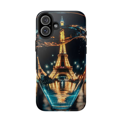 Eiffel Tower Through the Looking Glass Tough Phone Case