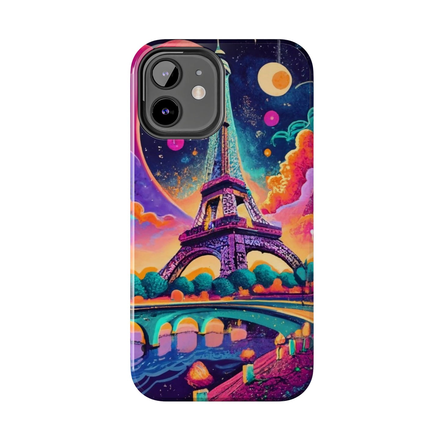 Vibrant Parisian Skyline ArmorGuard Case