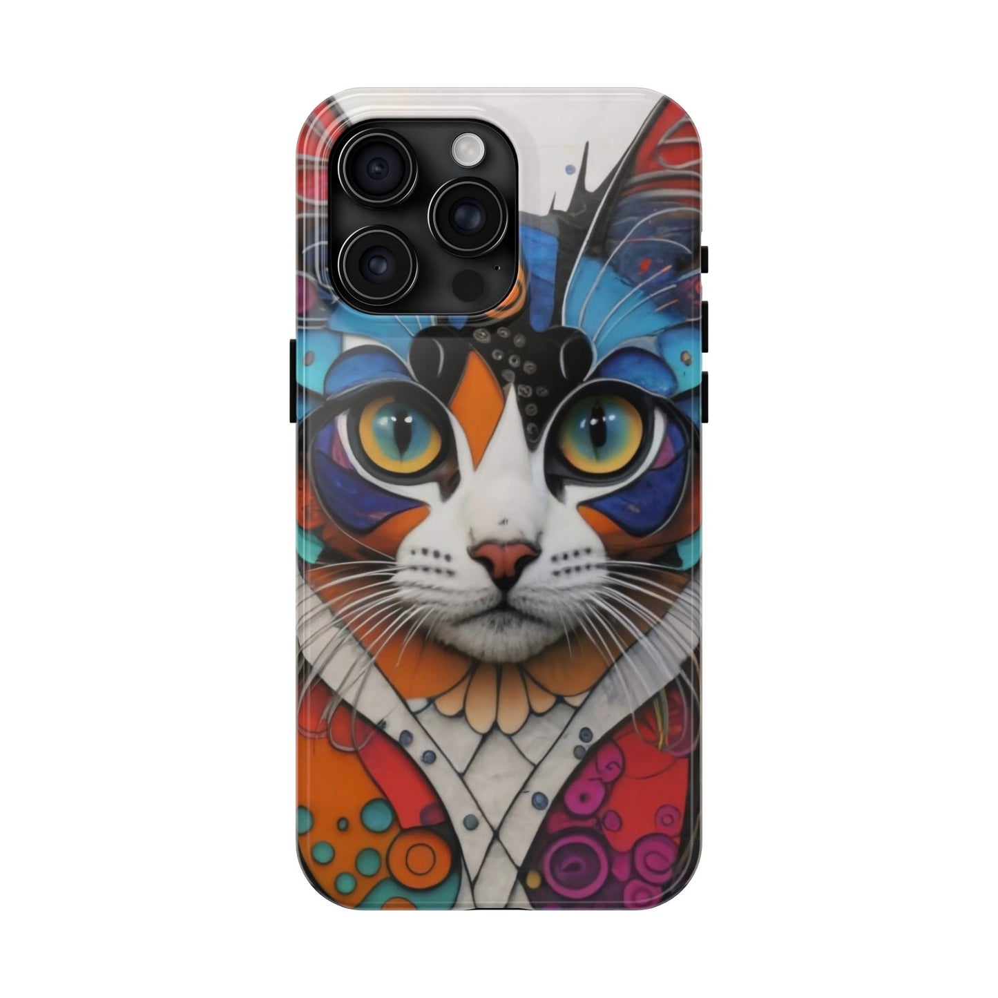 Whimsical Cat Dreamscape Guardian Phone Case