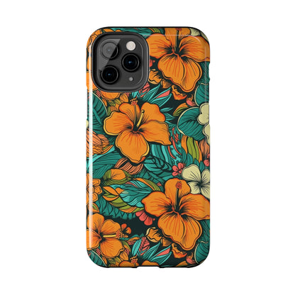 Sunset Tiare - Hawaiian Tough Phone Case