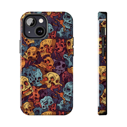 Skeletal Flow - Deathly Protection - Tough Phone Case