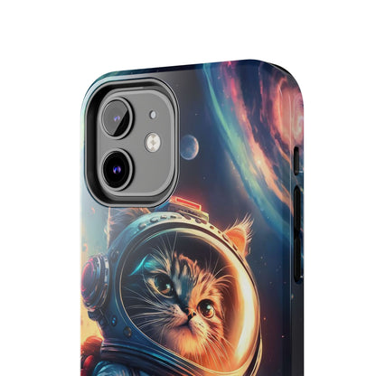 Cosmic Kitty Space Explorer Tough Phone Case