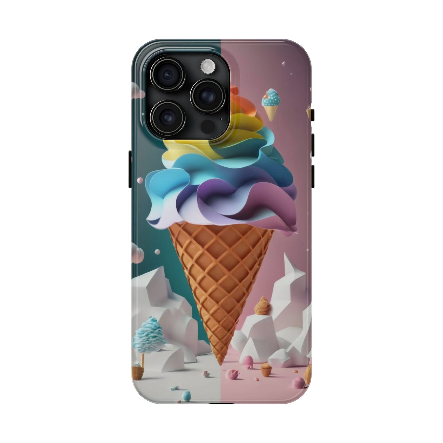 Swirling Scoops Defender Case