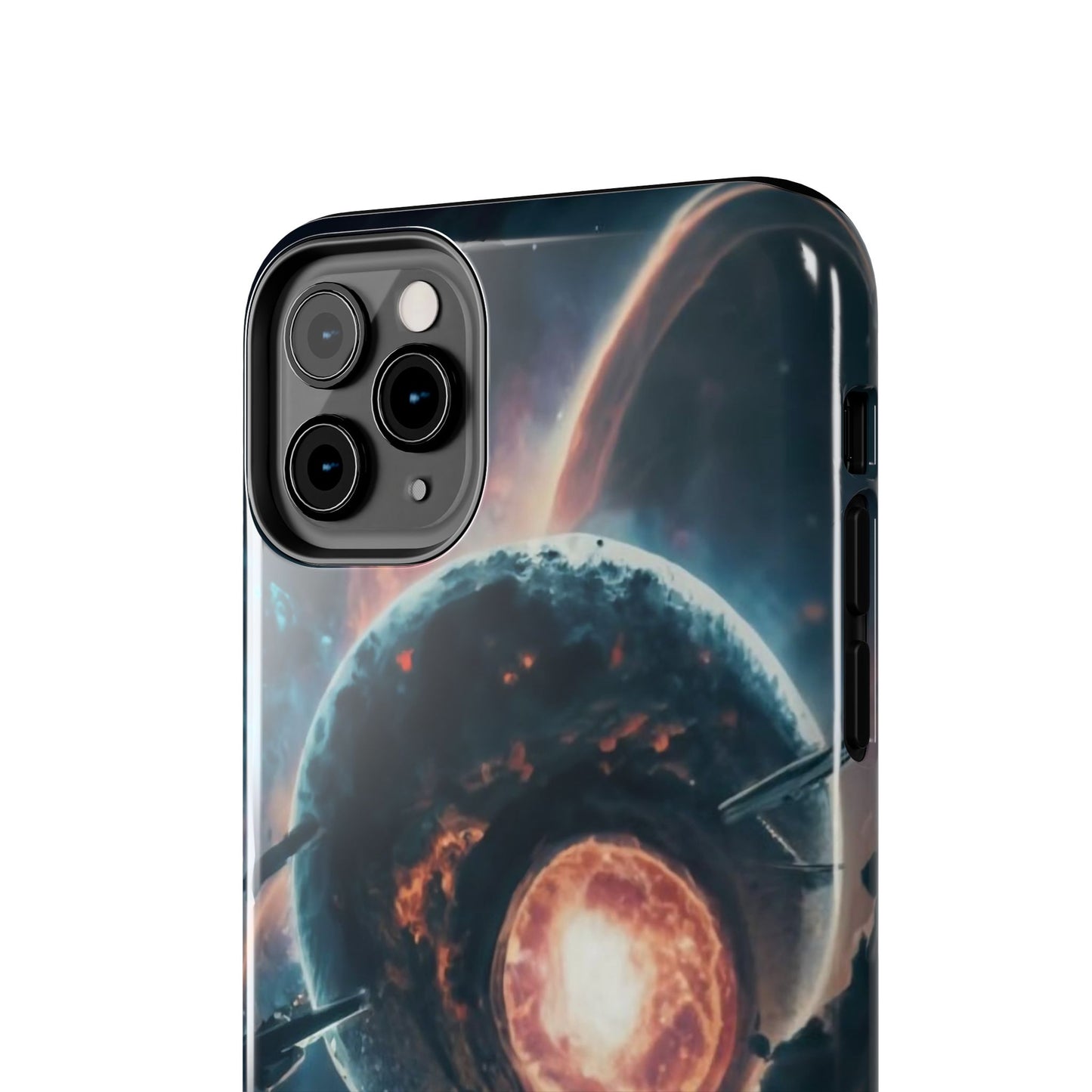 Cosmic Implosion Planet Tough Phone Case