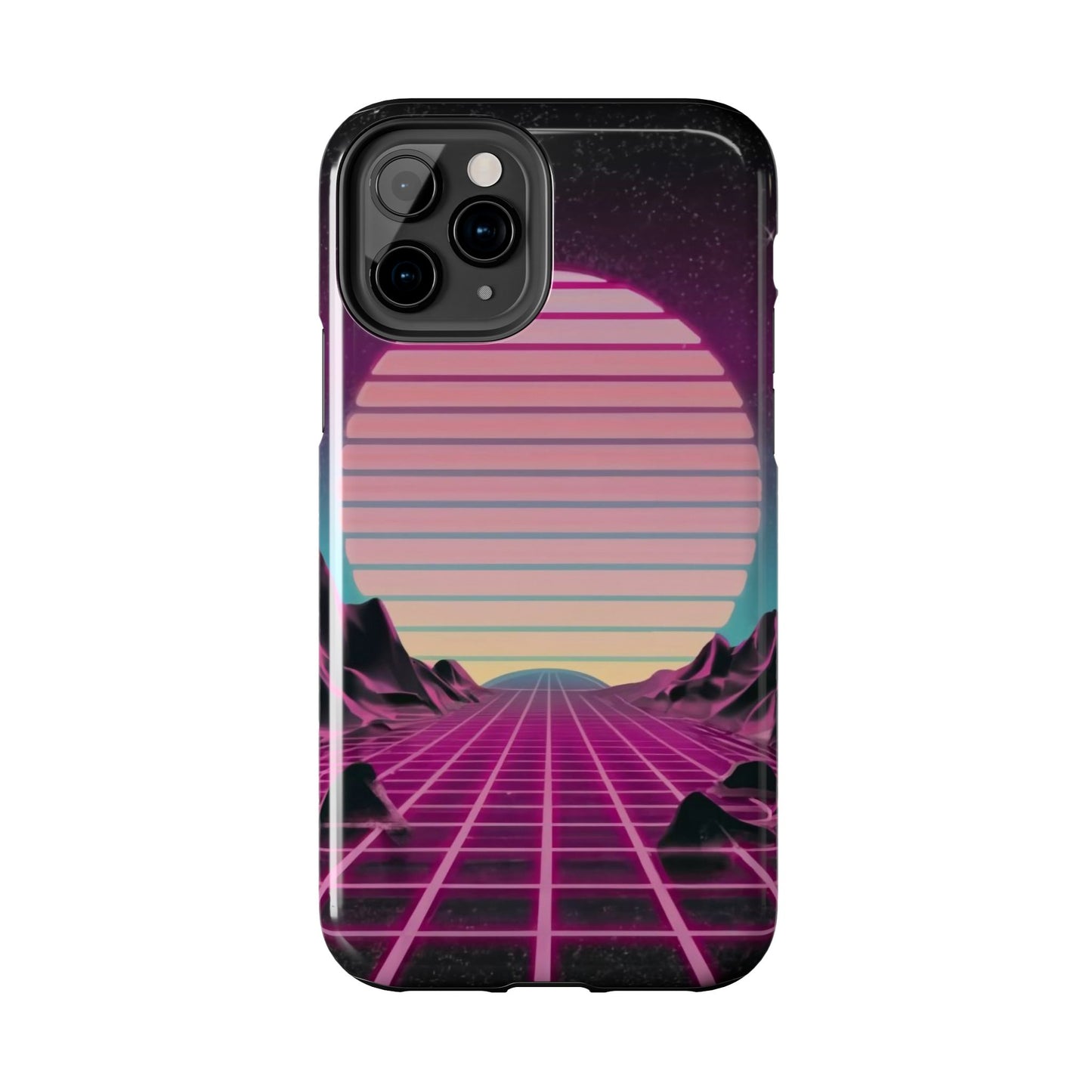 Neon Horizon Defender GridCase