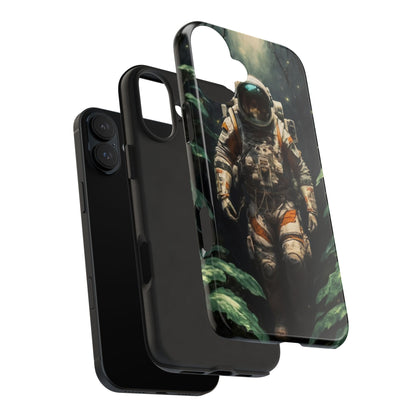 Cosmic Explorer Jungle Trek Tough Phone Case