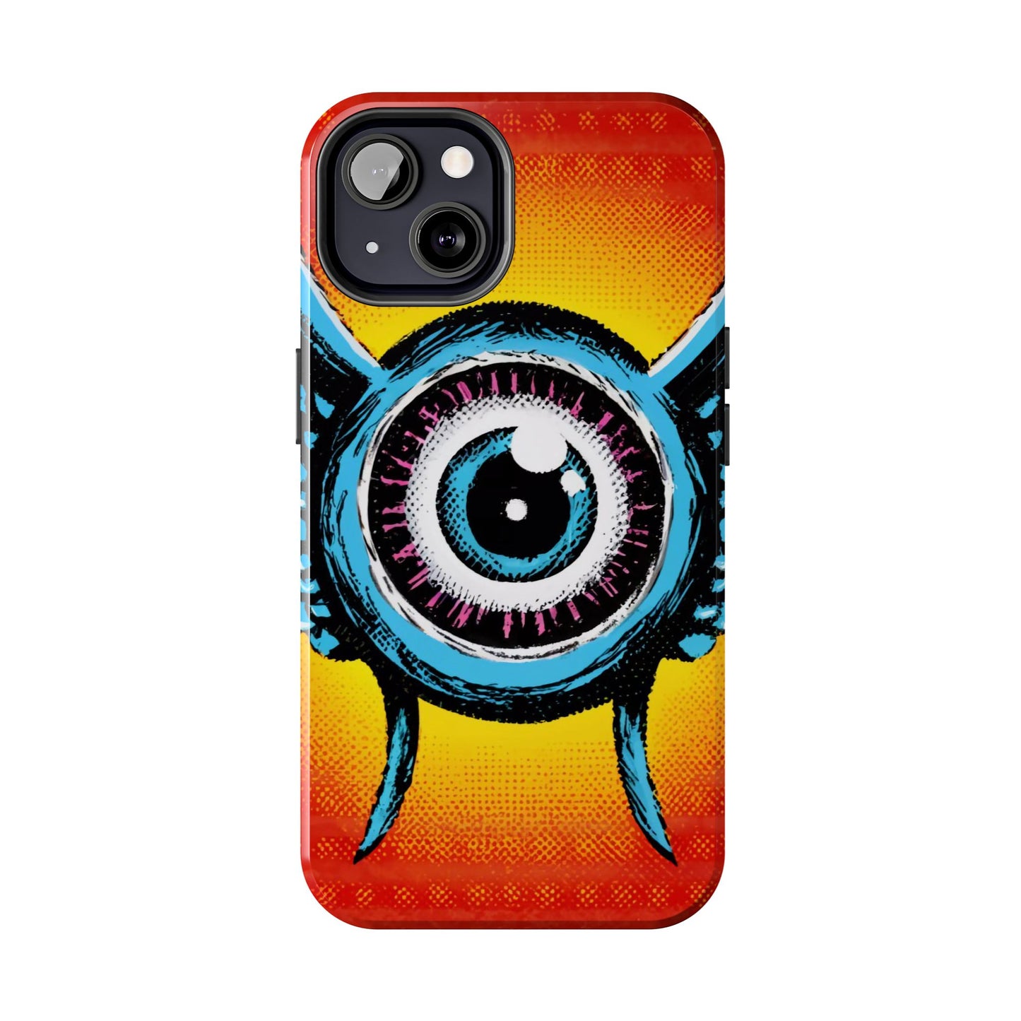 Bursting Vision Winged Eye iPhone Case