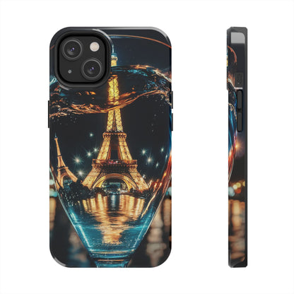 Eiffel Tower Through the Looking Glass Tough Phone Case