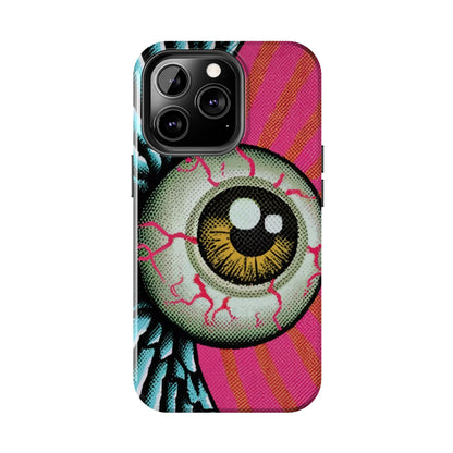 Winged Eye Pop Art Tough iPhone Case