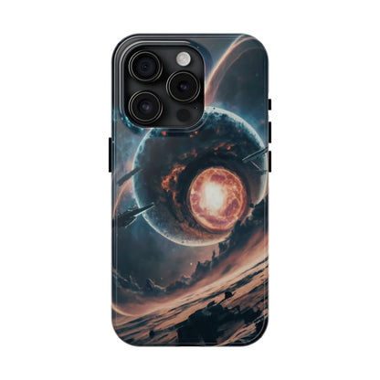 Cosmic Implosion Planet Tough Phone Case