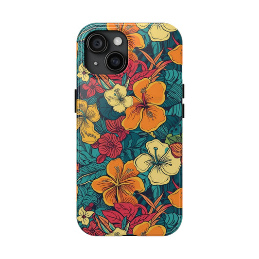 Brilliant Lokelani - Hawaiian Tough Phone Case