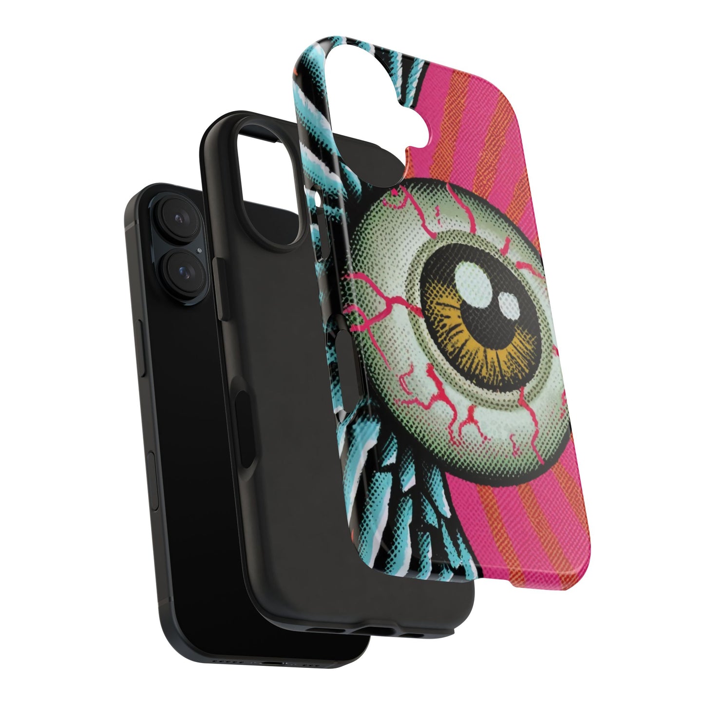 Winged Eye Pop Art Tough iPhone Case