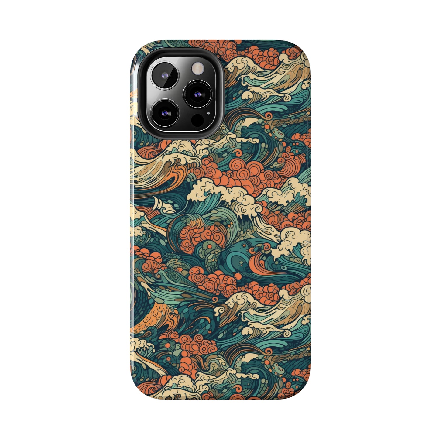 Vibrant Waves - Wave of Colors - Tough Phone Case