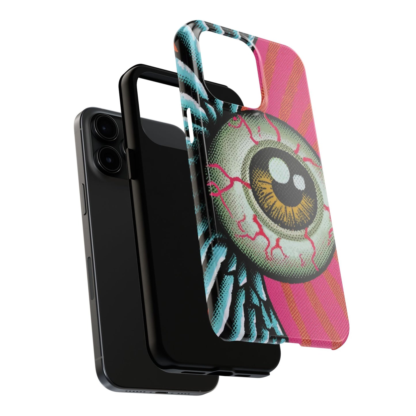 Winged Eye Pop Art Tough iPhone Case