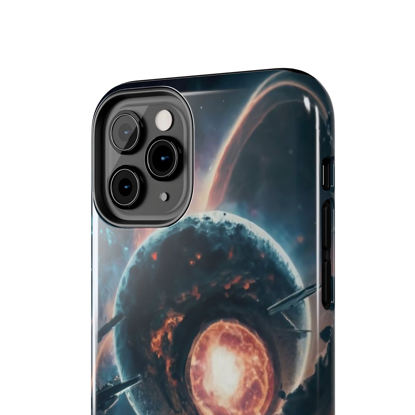 Cosmic Implosion Planet Tough Phone Case