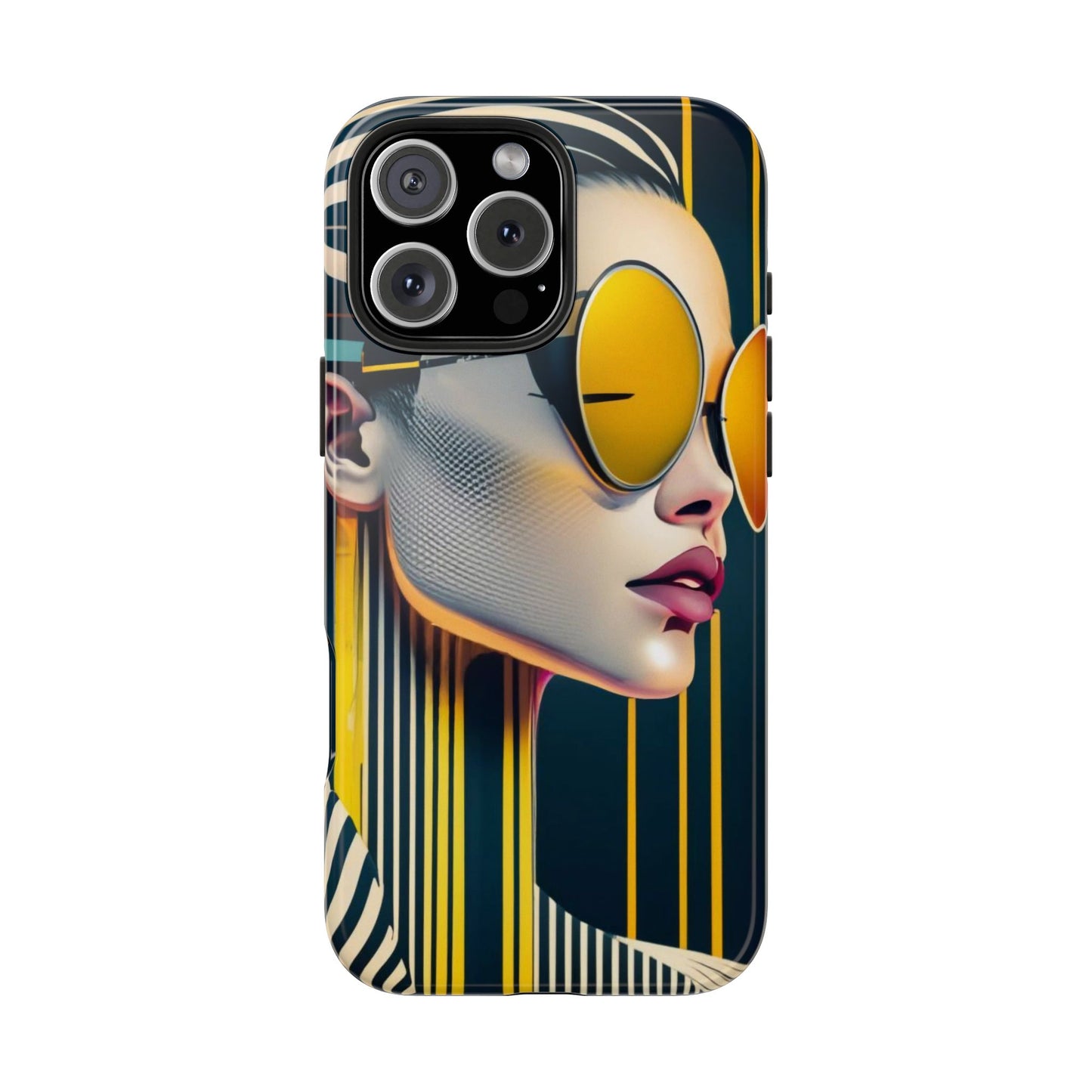 Shinkawa-Inspired Sunglasses Woman Tough Phone Case