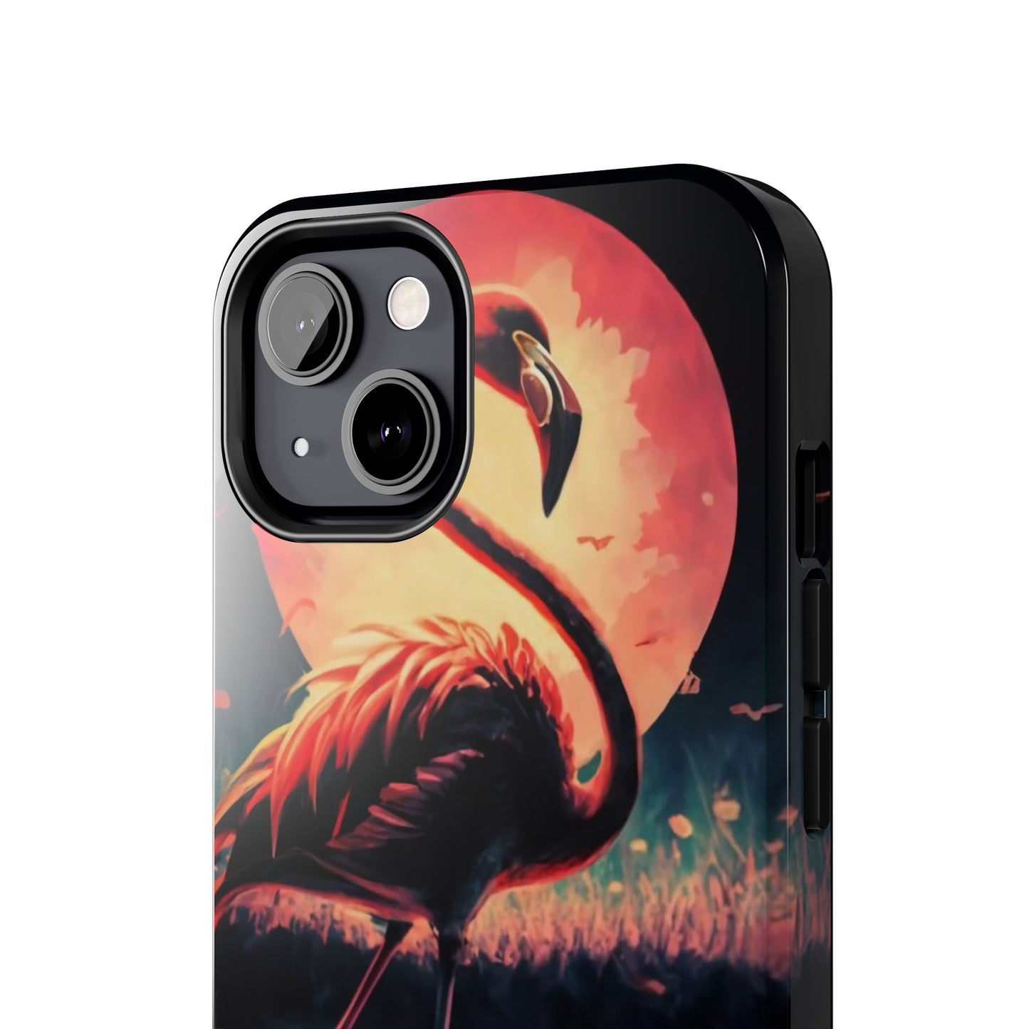 Sunset Flamingo Defender Case