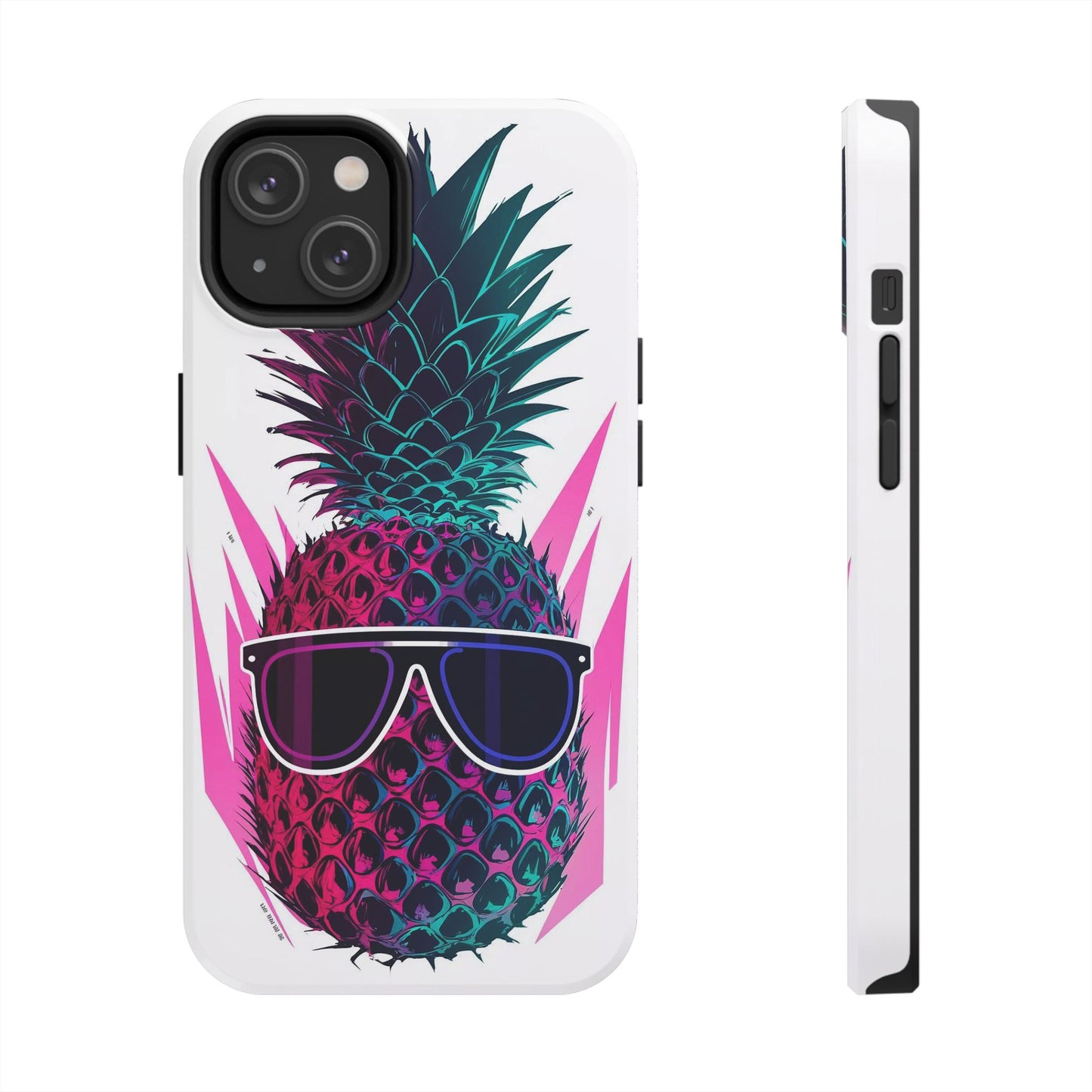 Sunglass Clad Pineapple Funk Tough Phone Case