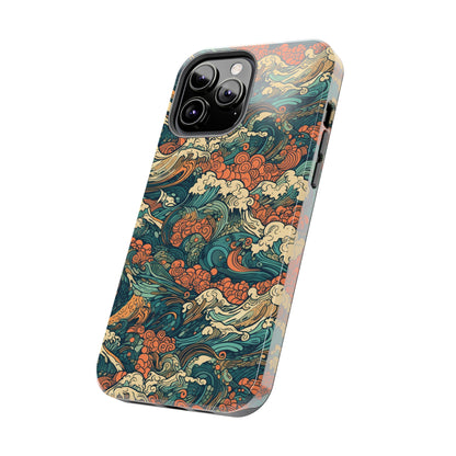 Vibrant Waves - Wave of Colors - Tough Phone Case