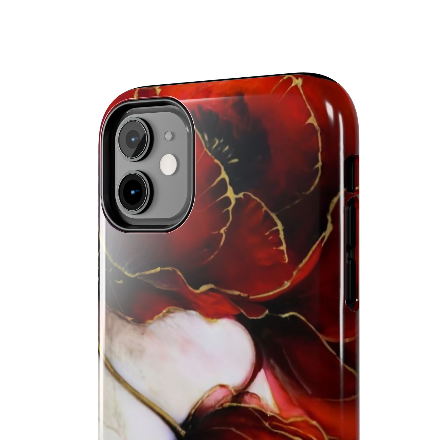 Ethereal Blossom Alcohol Ink Tough Phone Case