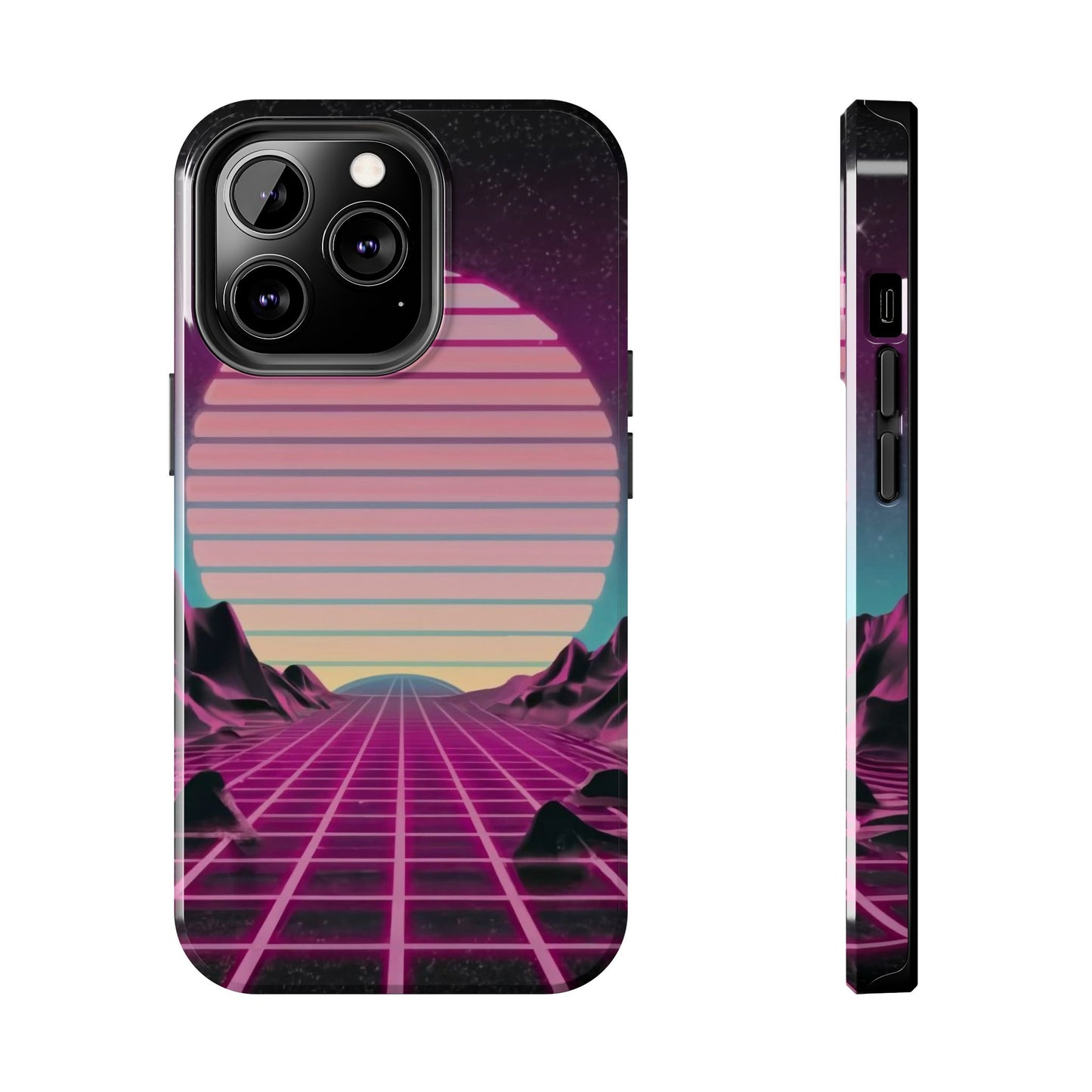 Neon Horizon Defender GridCase