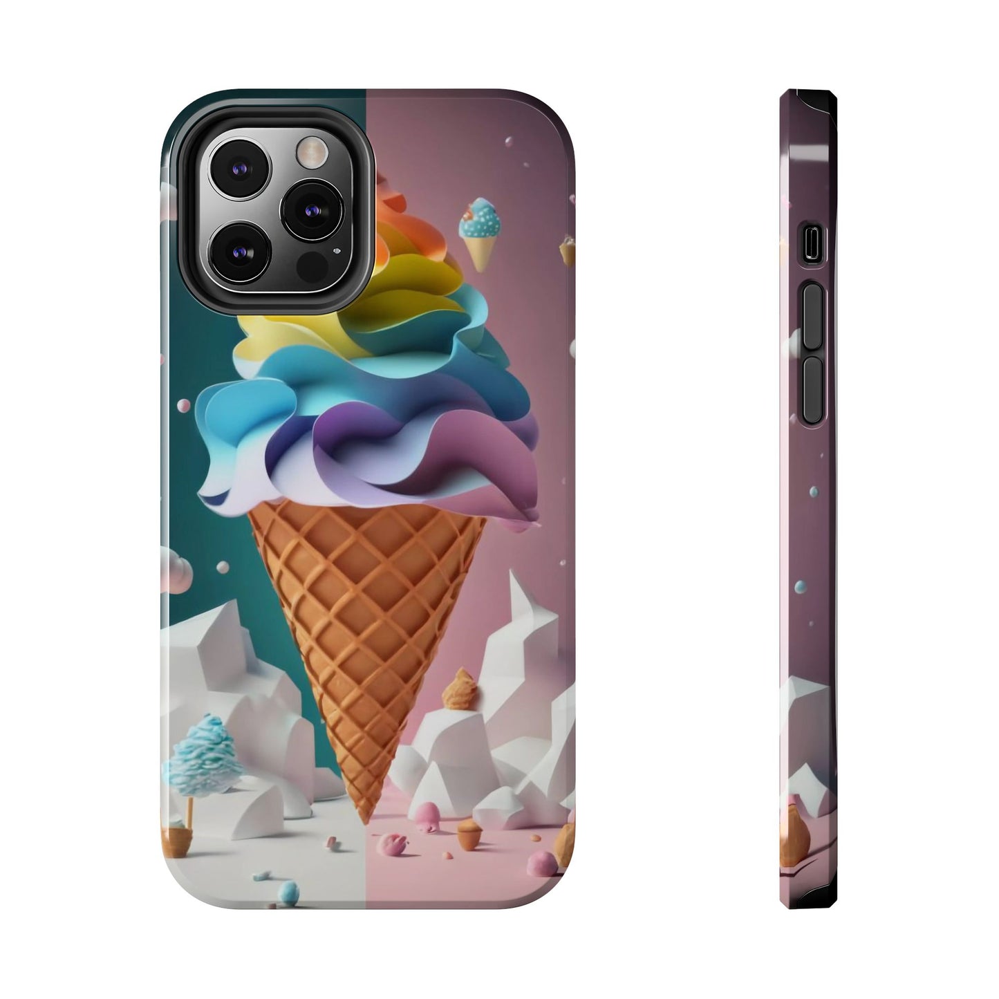 Swirling Scoops Defender Case