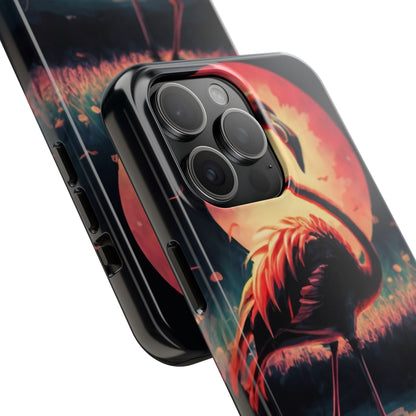 Sunset Flamingo Defender Case