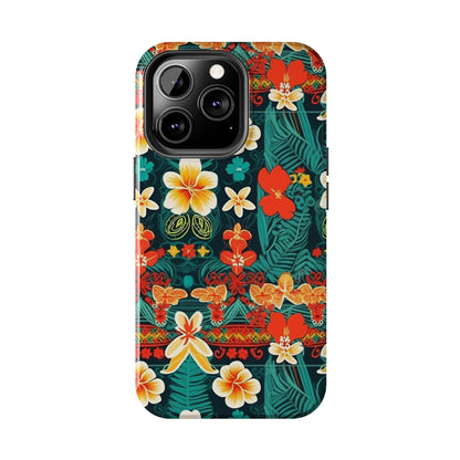 Hibiscus Haze - Hawaiian Tough Phone Case