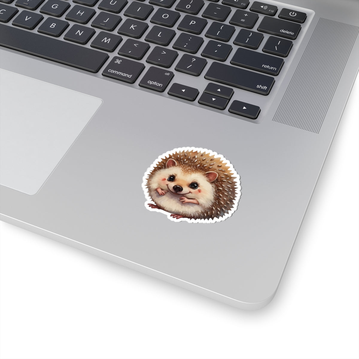 Playful Hedgehog Watercolor Cartoon Sticker