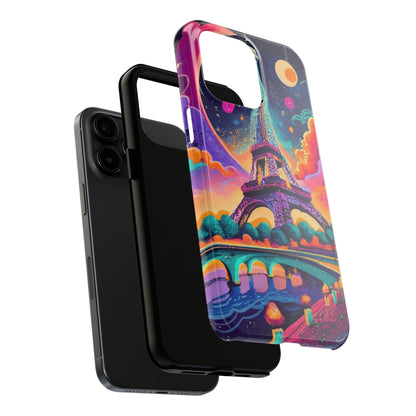 Vibrant Parisian Skyline ArmorGuard Case