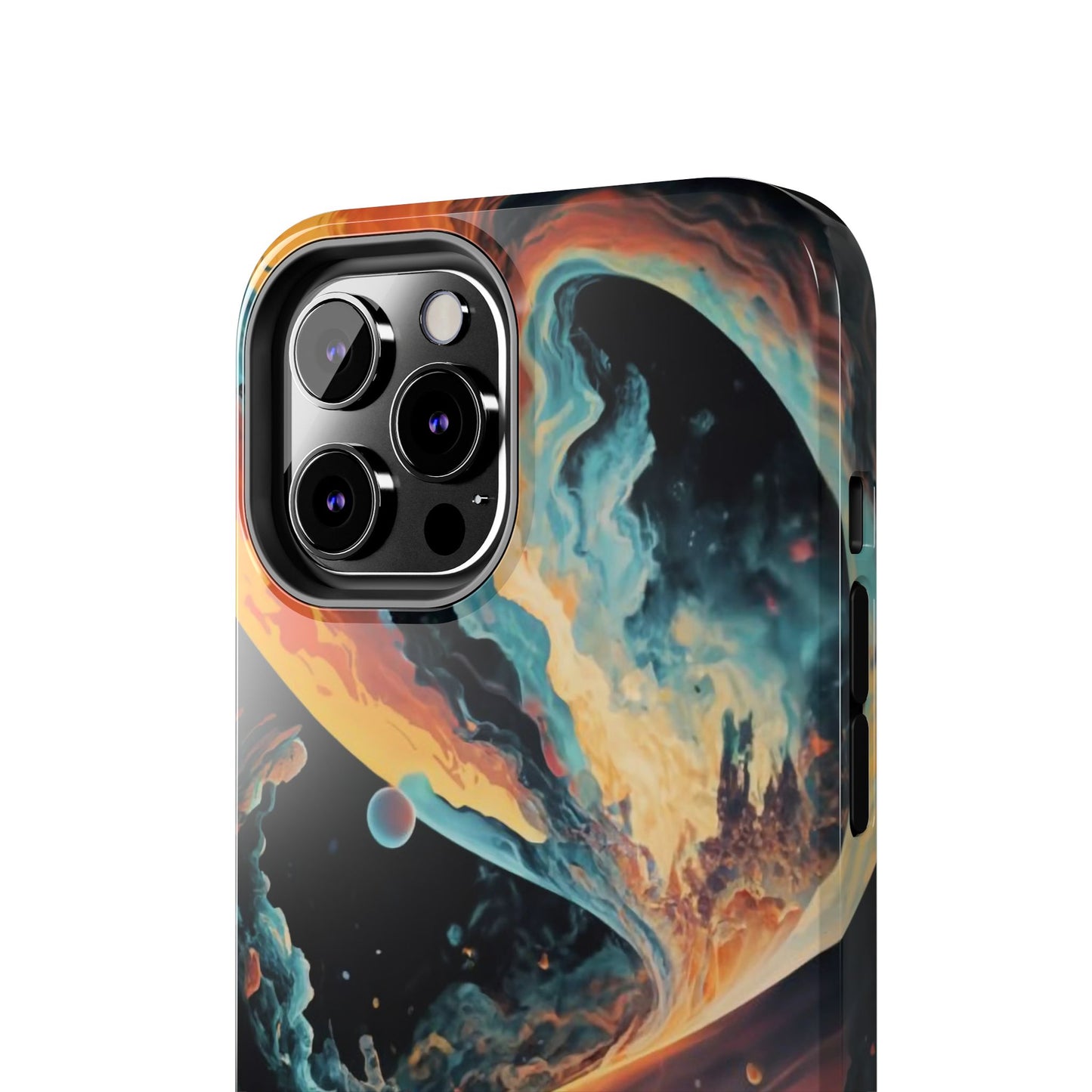 Retro Futuristic Space Odyssey Tough Phone Case