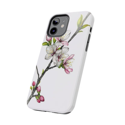 Minimalist Blossom Branch Tough Phone Case