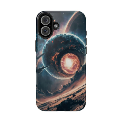 Cosmic Implosion Planet Tough Phone Case