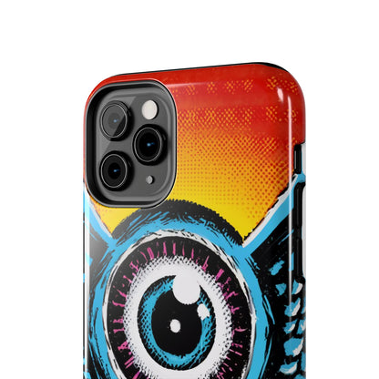 Bursting Vision Winged Eye iPhone Case