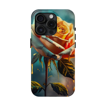 Golden Rose Elegance Tough Phone Case