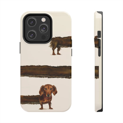 Wraparound Dachshund Long Dog Tough Phone Case