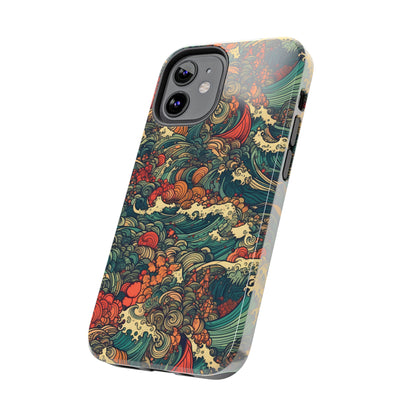 Electric Ocean - Wave of Colors - Tough Phone Cases