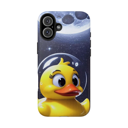 Lunar Space Duck Adventure Tough Phone Case